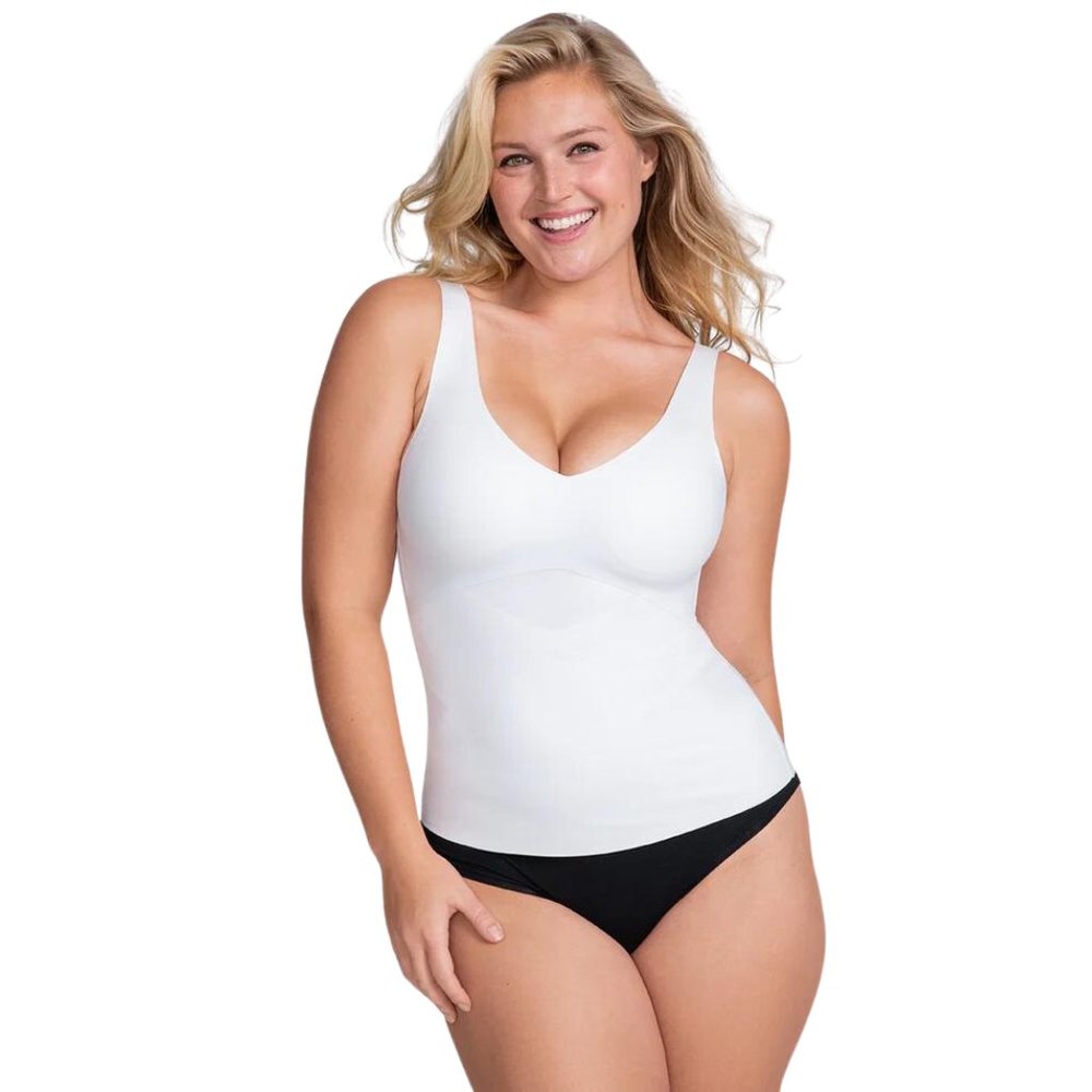 Honeylove LiftWear Tank (HLLWT01) - Astral (White); Medium - BRAND NEW